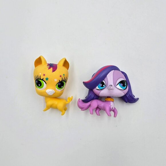 Littlest Pet Shop LPS Zoe Trent #2697 And Pig #2859 Rollin’ Circus Fun Toys R Us - Picture 2 of 11